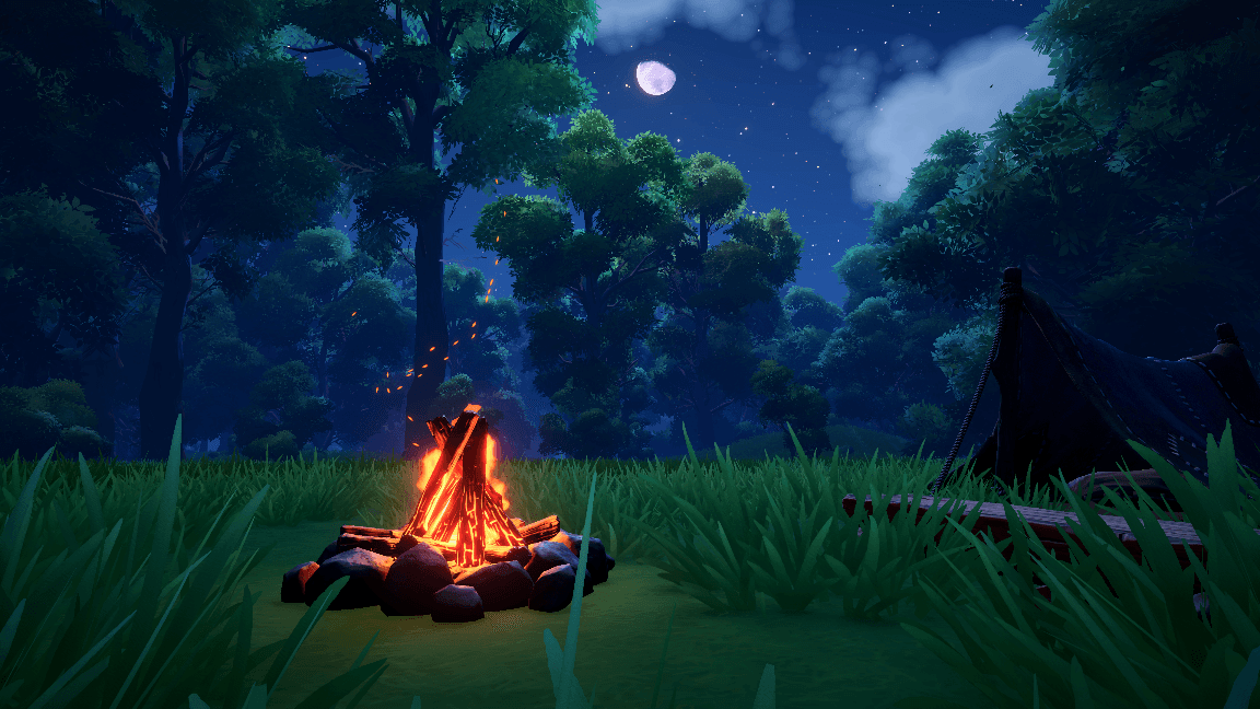 Fantasy Camp Builder gameplay screenshot 1