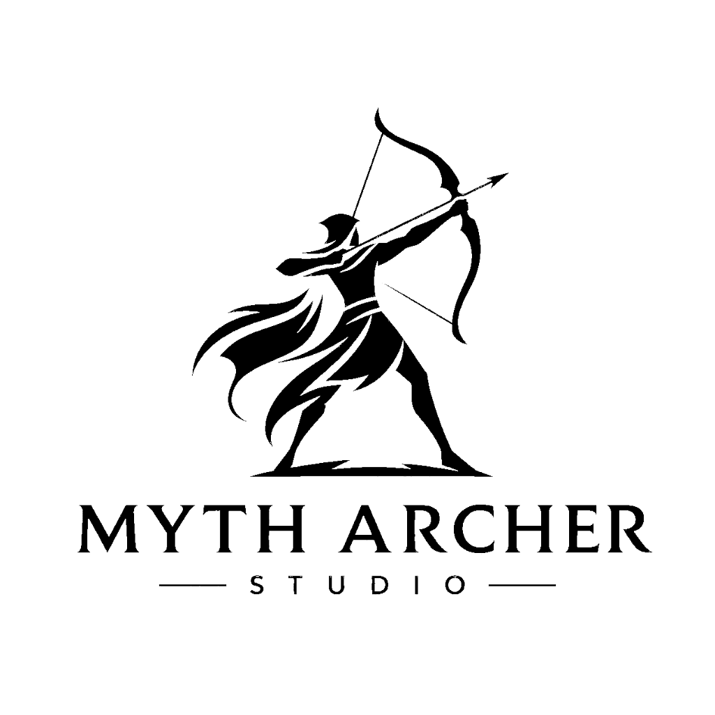 Myth Archer Studio logo in black